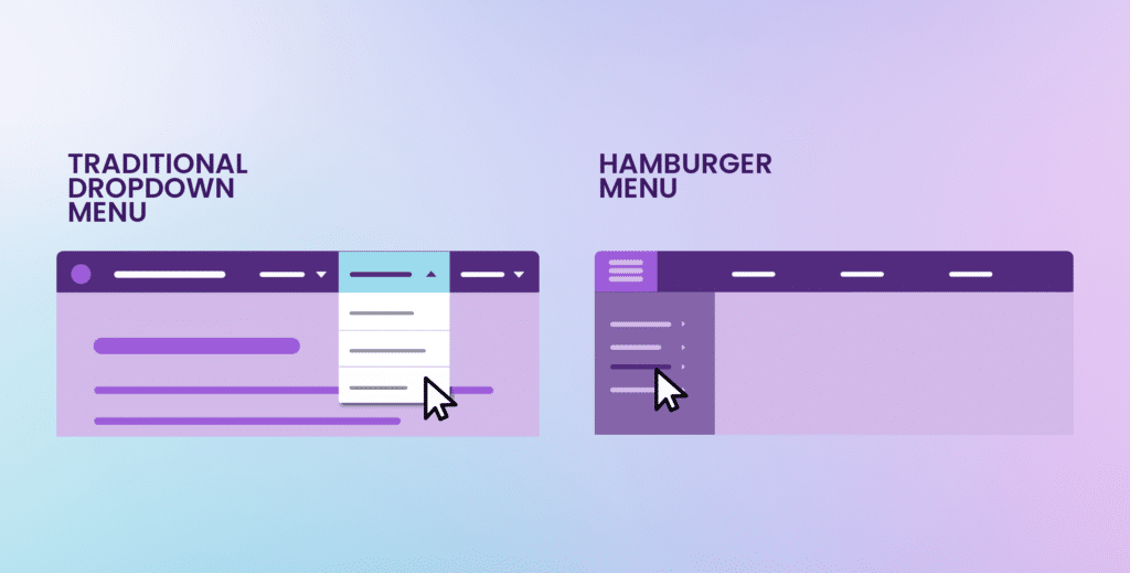 A/B testing Navigation-Menus