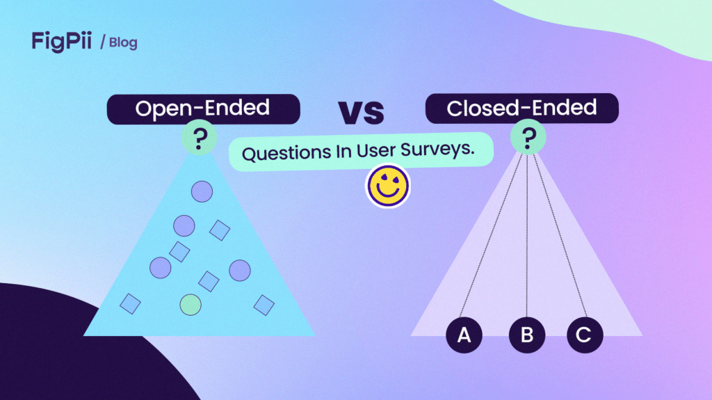 Open ended vs close ended questions