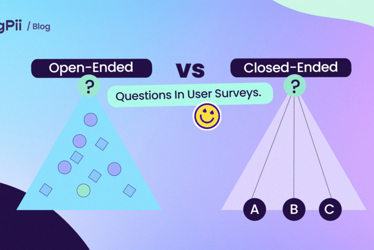 Open ended vs close ended questions