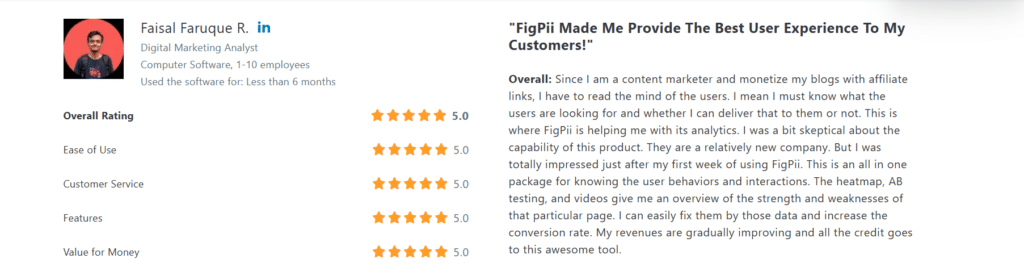 figpii customer review