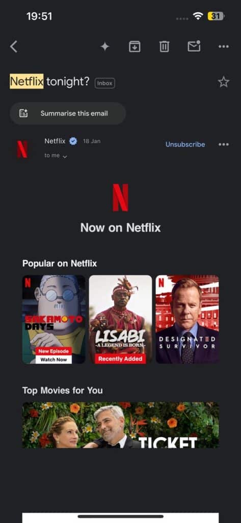 netflix recommendation